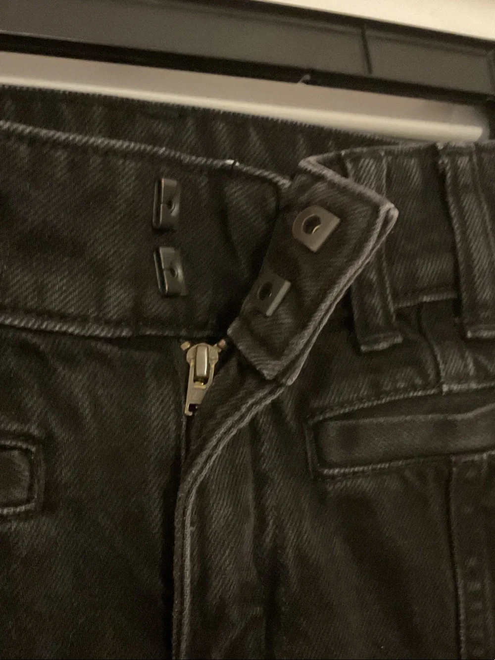 Kids Gap size 8 High-Waist Black jeans